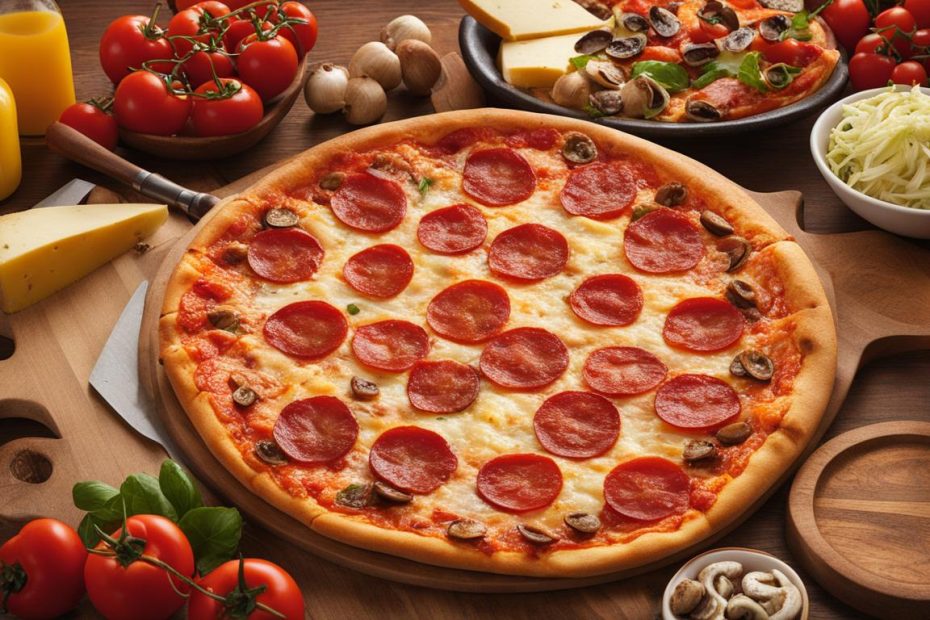 Kalorieindhold i Amerikansk Pizza