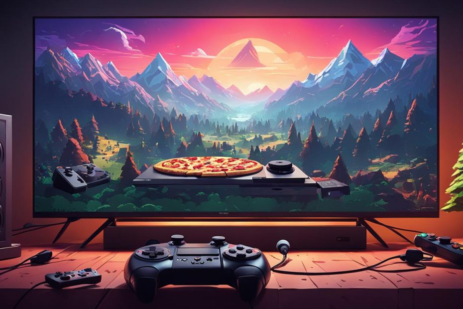 Pizza i Gaming: Fra Videospil til Virtuel Virkelighed