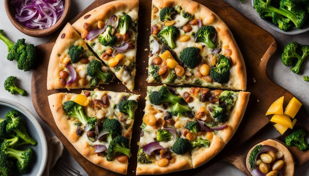 glutenfri vegansk pizza