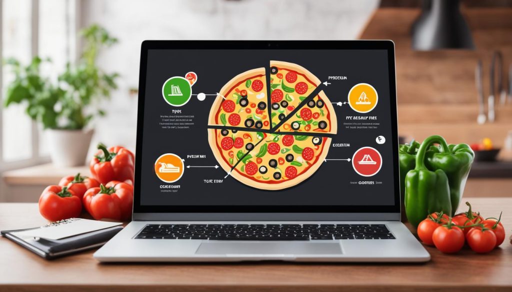 stigning i online pizza bestillinger